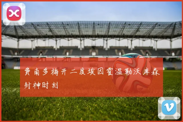 费南多梅开二度埃因霍温勒沃库森封神时刻